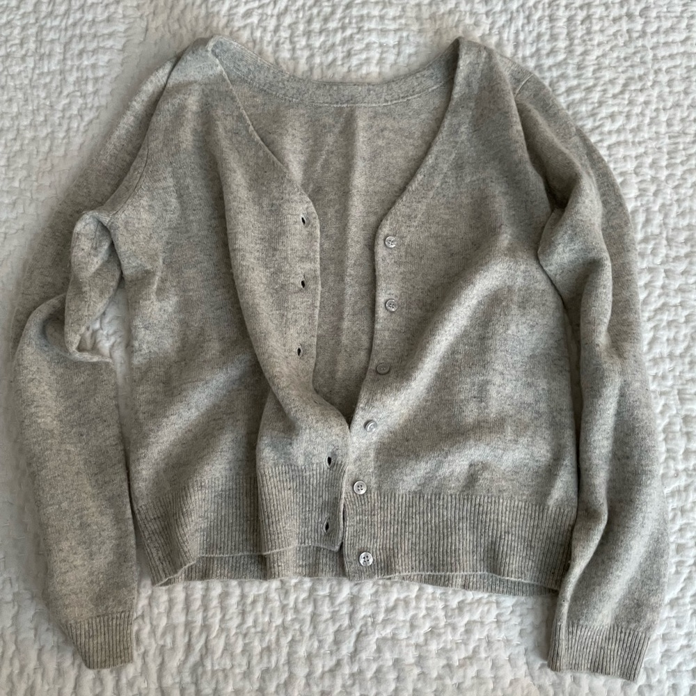 Camaïeu Cashmere Sweater (French) - Gray - Picture 2 of 9